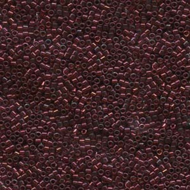 Hovedbilde Perler 105 - Gold lustr trans red