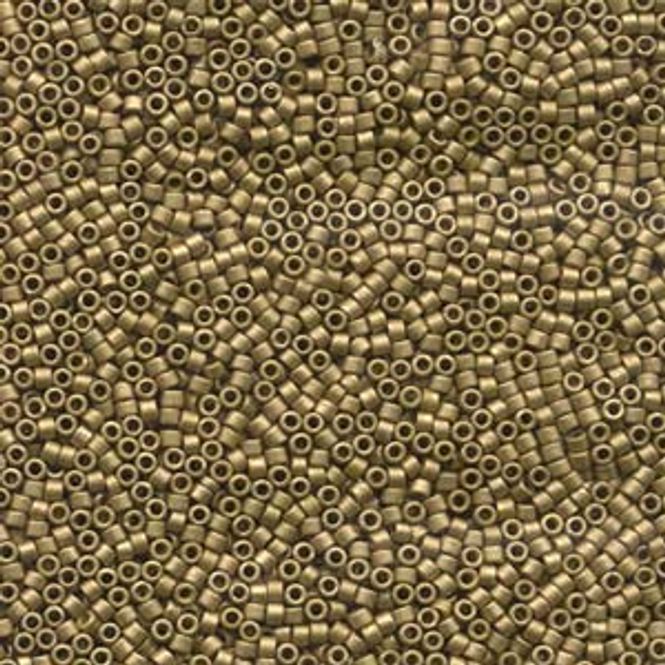 Hovedbilde Perler 371 - Matte metallic olive gold