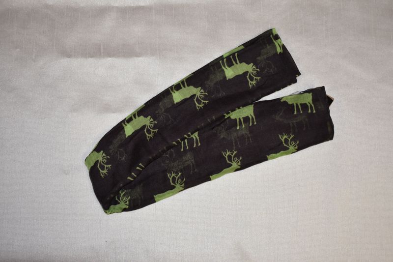 Skjerf m/ ulik mønster